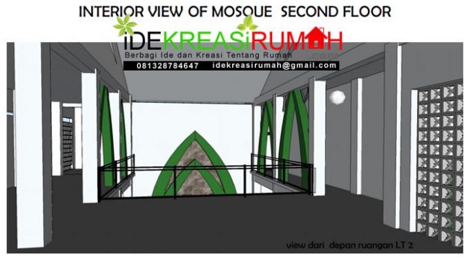 Interior Lantai 2 Masjid